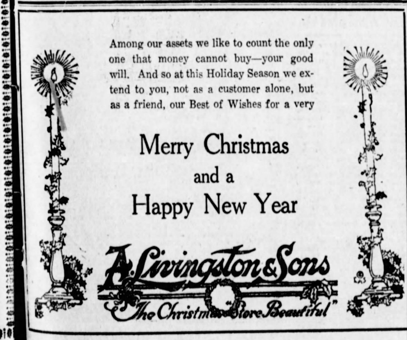 Merry Christmas and a Happy New Year